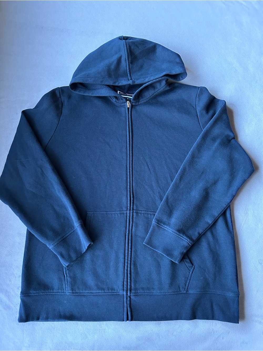 Karen Scott ~ Full Zip Hoodie ~ Women’s Size XL ~ Navy Blue